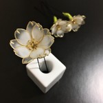桜の髪飾り（Uピン３本セット）