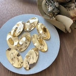 8pcs Handmade* 資材 B20-149 wave pendant