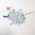 再販‼︎抱っこよりお手軽♥カシャカシャおもちゃ☆ちょうちょブルー