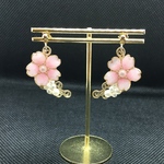 桜耳飾り