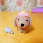 【再販・ご依頼品】赤鬼どん　ミニチュアダックス
