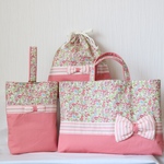 kinpiko10様専用 入学・入園3点セット    花柄ピンク
