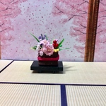 春の生け花花台セット☆どんなミニチュアにも☆   
