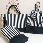 ストライプ柄   入園・入学3点セット