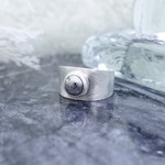 メテオライトのシルバーリング