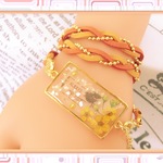 ＊ありがとうSALE＊long　bracelet：orange０１