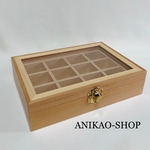 【人気】14×20cm 木製アクセサリーケース *64