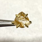 1点物ルチルクォーツトライアングルカットのアンティーク調リング⑦