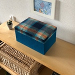 Lampシリーズ 　インテリアボックス　Lサイズ（収納箱）カルトナージュ［仕切り箱別売り］