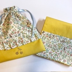 ※3月納品※お好きな柄で作ります！【入園入学】選べる LIBERTY  給食袋　ランチョンマット　コップ袋