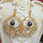 秋色ピアス