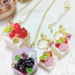 wasabi59様専用☆ブルーマカロン☆ネックレス