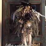 プロテア Shabby white bouquet スワッグ