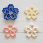 桜（くり抜き付き）【横8cm】クッキー型・クッキーカッター