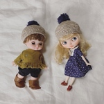 for doll⋈ポンポンベレー帽