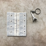 刺繍ドットのティッシュケース（516）