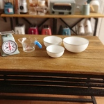 再販 キッチンスケールセット ライトブルー