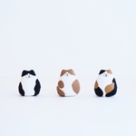 選べるもち猫 （張り子）