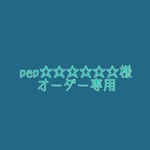 pep☆☆☆☆☆様専用ページ