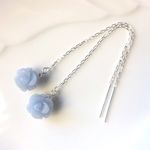 【wishhope様専用】The Rose Garden / Angelite × 淡水パール×SV925アメリカンピアス