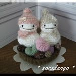 受注５個　バレンタイン雪だるまちゃん♡　