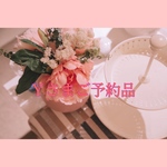 Ｙさまご予約品　LIBERTY　Heart Canopy 　ハート・キャノピー 　6L　パープル&ピンク　◆　ビニコのクリアminiポーチ　★パスケース、コイン、キーケースに♪　