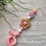 ★再販★Tiny Teeth シューズクリッパー　ピンク　　フラワーモチーフ