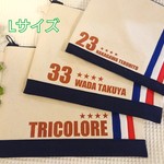 ファスナーポーチ＜Ｌサイズ＞トリコロール