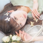 ビジュー蝶ヘアクリップ /ピクシーホロウの秘密