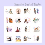 16個 LINEスタンプ