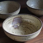 霜降釉深小鉢