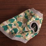 【sale/3Sサイズ完成品】犬服　グリーンフォレスト