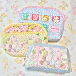 【121】Mさまオーダー品*パッチワークポーチ3点