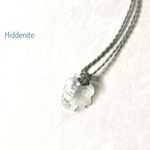 ヒデナイト macramé ネックレス