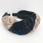 専用Rassyさま　　LINTON TWEED♡個性派さんに♡ツイスト型カチューシャ♡