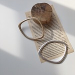 matte deformed bangle