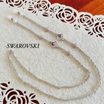 【再販】 SWAROVSKIが揺れるメガネチェーン グラスコード❁¨̮  誕生石