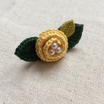 【小さなブローチ】薔薇