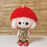 節分ですよー！赤鬼ワンコちゃん♪