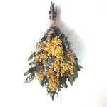 ミモザとユーカリのスワッグ 〜quatre〜