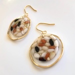 雑穀米＋hoop ピアス／イヤリング