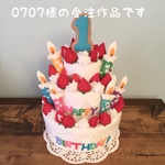 豪華バースデーケーキ🍓④