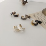 mini bold hoop earring