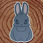 大きなうさぎさんシール⑩
