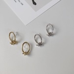round knit earring(シルバーのみ)