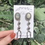 【2way】シルバーチタンピアス