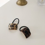 leopard hair tie