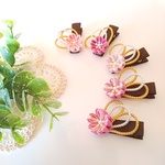 ちっちゃい桜♡ベビーヘアクリップ
