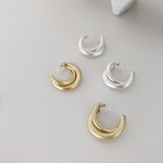 pipe cross earring(ゴールドのみ)