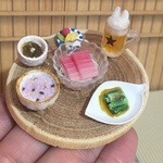 SALEミニチュア お刺身 うさぎビールセット ブライス  リカちゃん シルバニア 